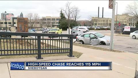 VIDEO: Woman leads Sheboygan deputies on 115 mph high speed chase