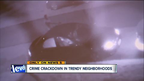 Brazen crimes in Cleveland's trendy neighborhoods caught on camera