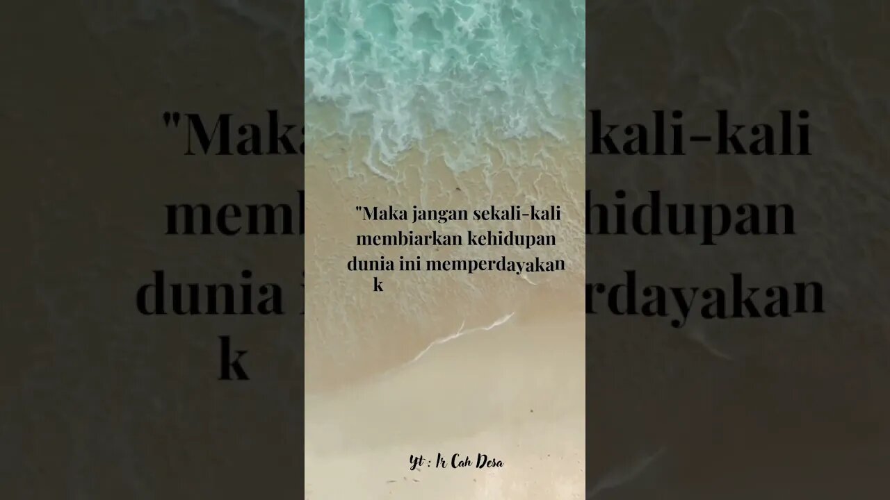 Kata-Kata Bijak Islami Part 1#shorts