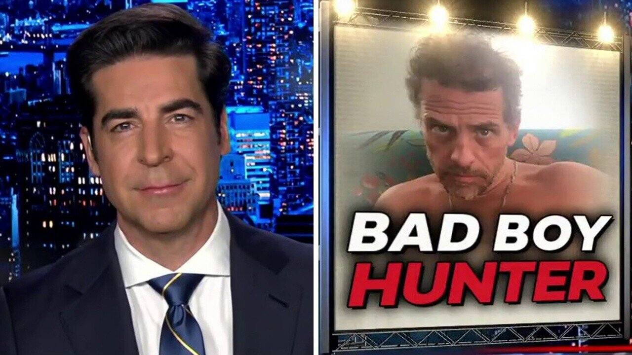 Jesse Watters: Hunter's Going On A Publicity Tour For His Fingerpaintings