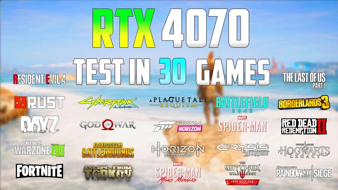 RTX 4070 Test in 30 Games - 1440p & 4K