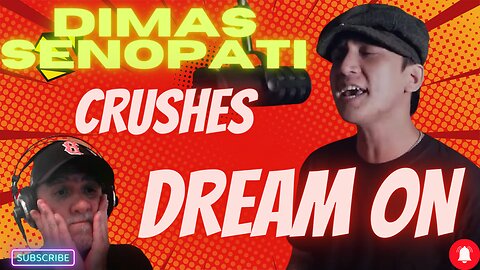 DIMAS SENOPATI Dream On AEROSMITH Acoustic Cover REACTION #dimassenopatireaction #aerosmith