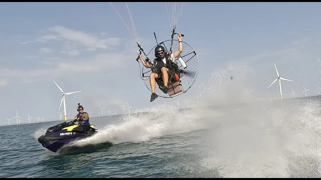 Paramotor + JetSki + ThunderCat