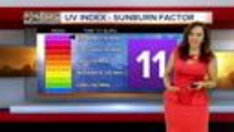 Forecast shaping up for a hot work week