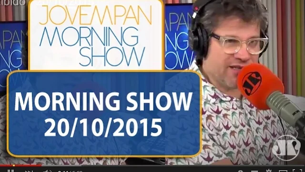 Morning Show - edição completa - 20/10/15