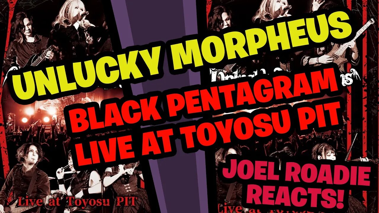 Unlucky Morpheus - Black Pentagram Live at Toyosu PIT - Roadie Reacts