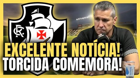 EXCELENTE NOTÍCIA! ATÉ QUE ENFIM! TORCIDA COMEMORA NOTÍCIA DO VASCO