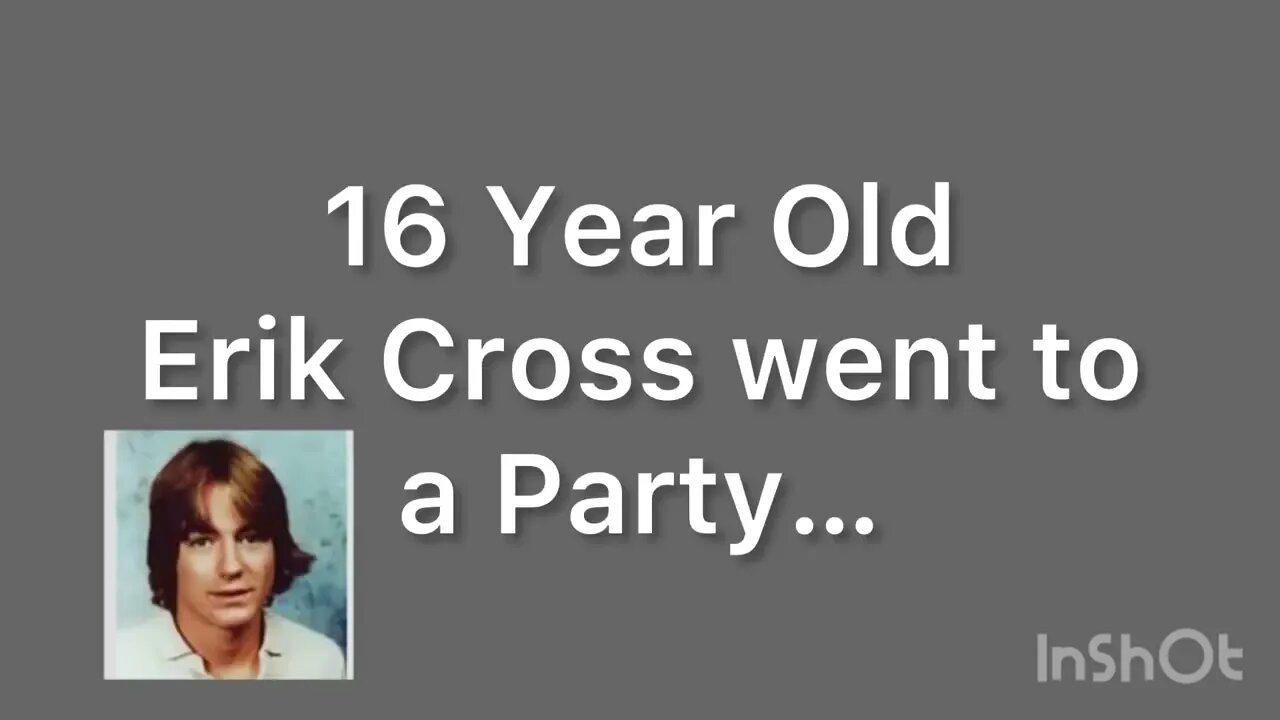 The Unsolved Gruesome Death of Erik Cross *Trailer*