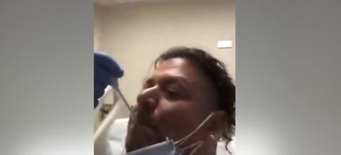 Las Vegas man waits for Coronavirus test
