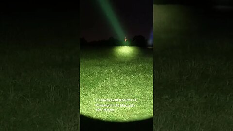 Convoy L21B vs Nextorch L10 Max: LED VS LEP - WHICH ONE THROWS FURTHER?