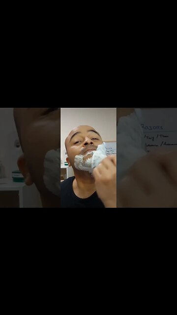 ASMR SO SATISFYING Lathering Stirling Soap Co. Green.💈🪒🧼🔊💈#asmr #shavingproducts #wetshaving #sotd