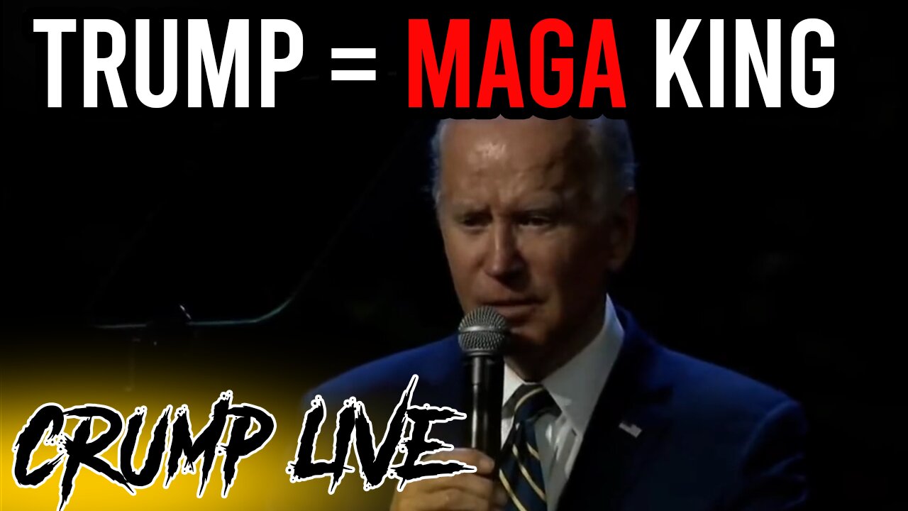 Joe Declares Trump: "MAGA KING"