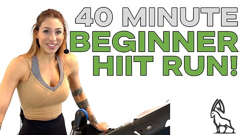 Great Calorie Burn! BEGINNER HIIT RUN!