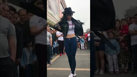 Sexy Chinese Girl Wants To Be The Next Michael Jackson