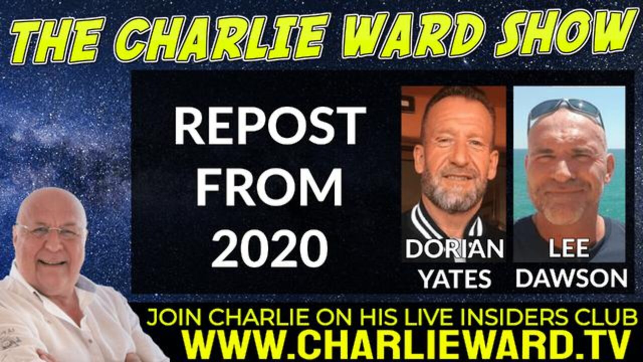 REPOST FROM 2020 WITH DORIAN YATES, LEE DAWSON AND CHARLIE WARD