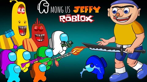 among us vs jeffy roblox fight