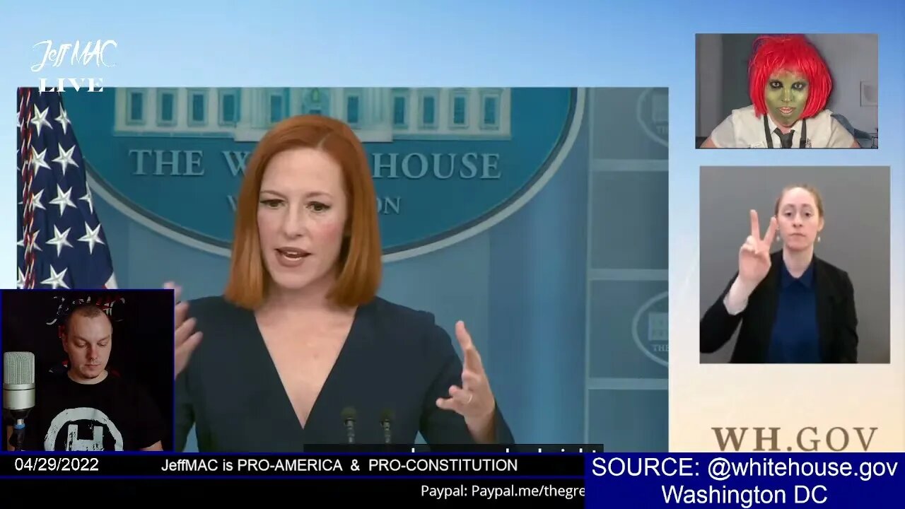 LIVE: Press Briefing with Jen Psaki | Washington DC | USA |