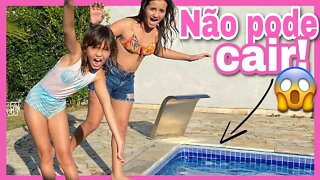 DESAFIO DA PISCINA 😉 3 irmãs demais