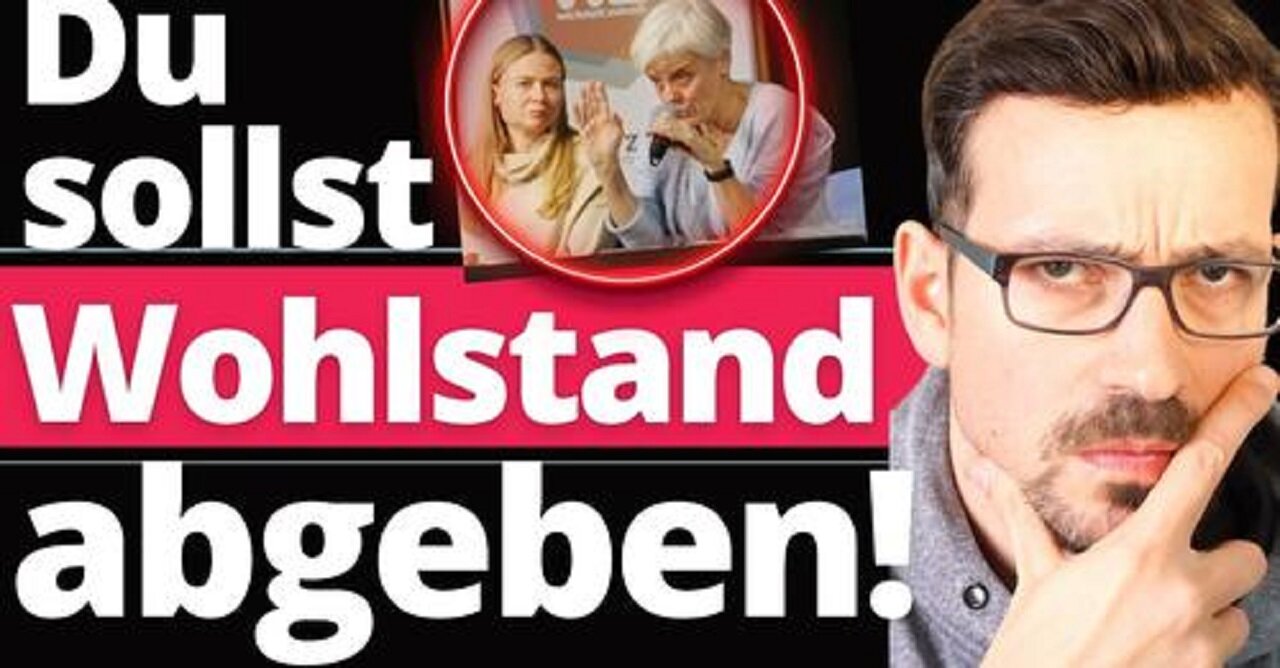 Grüne WEF Sekte am Limit: "50 Quadratmeter pro Person ist zu viel!"