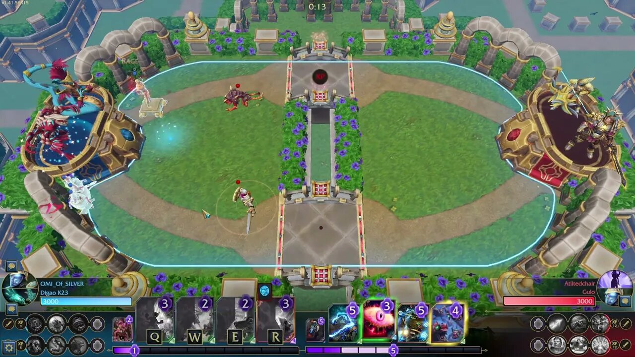 Minion Masters Progressing silver team rank match 1