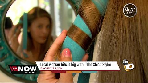 Local woman hits it big with "The Sleep Styler"