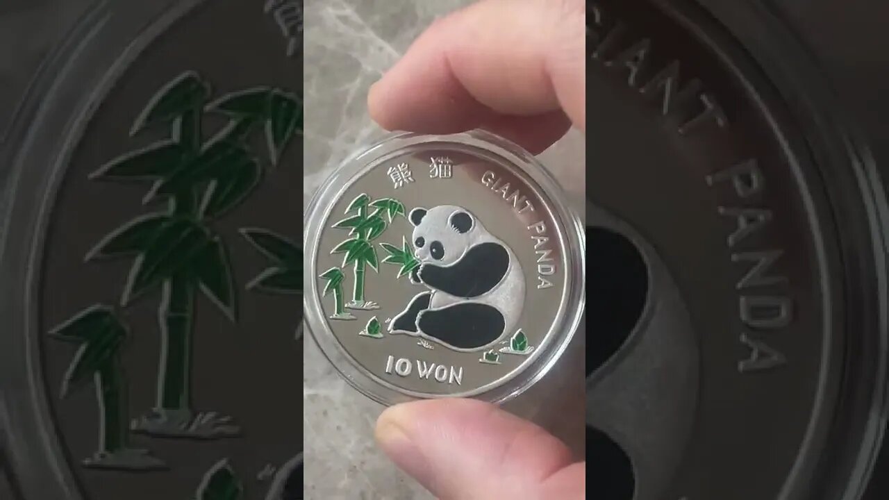 North Korean Panda With Original Case Unboxing. THIS COIN COULD BE ILLEGAL