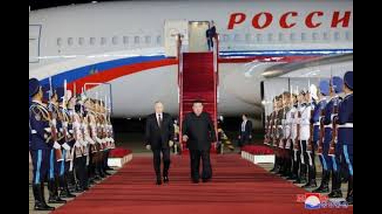 Putin's Grand Welcome in Pyongyang: A Red Carpet Affair