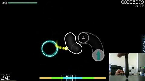 My First Osu! Play w/ Handcam! - Kokou no Sousei [Collab]