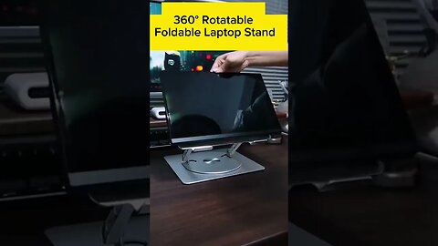360° Rotatable Foldable Laptop Stand | Aluminum Alloy | Notebook Holder, LAPTOP HOLDER 😍