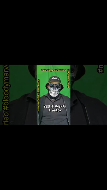 maurieo #shorts MY #BLOODYMARVELLOUS MASK