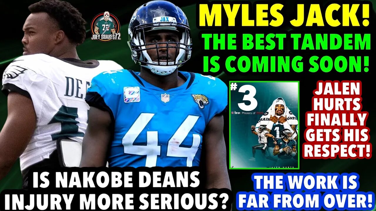 MYLES JACK! THE BEST TANDEM COMING SOON! WATCH! NAKOBE DEAN'S INJURY MORE SERIOUS? HURTS TOP 100 #3