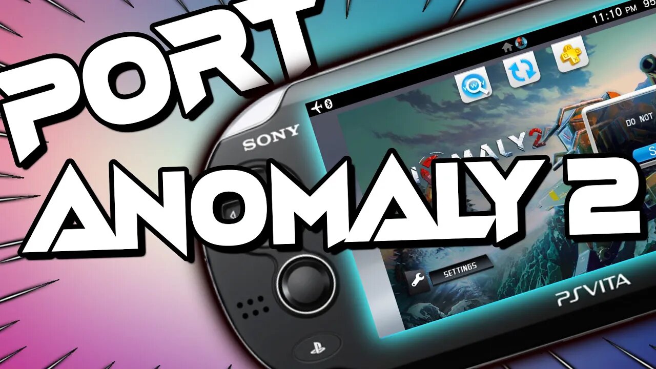 Anomaly 2 Port For the PS Vita - Quick Review & Setup 2023