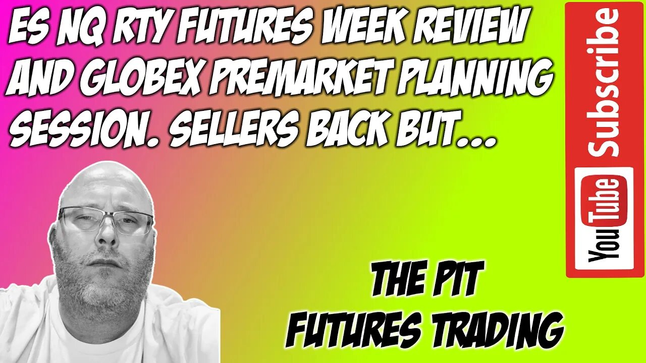 ES NQ RTY Week Review and GLOBEX Premarket Plan - The Pit Futures Trading