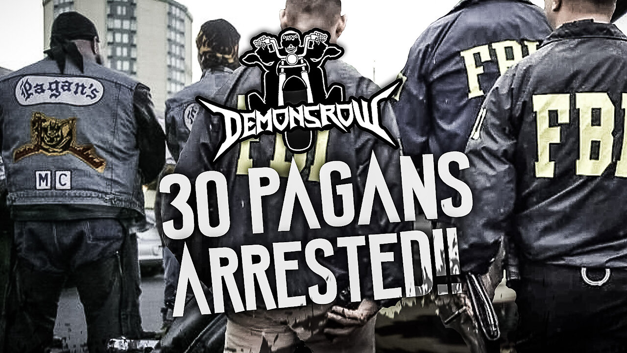 30 Pagans MC Arrested I Federal Bureau Of Investigation