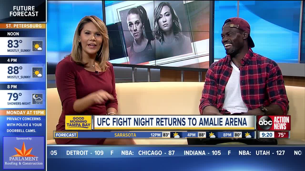 UFC Fight Night returns to Tampa after hiatus