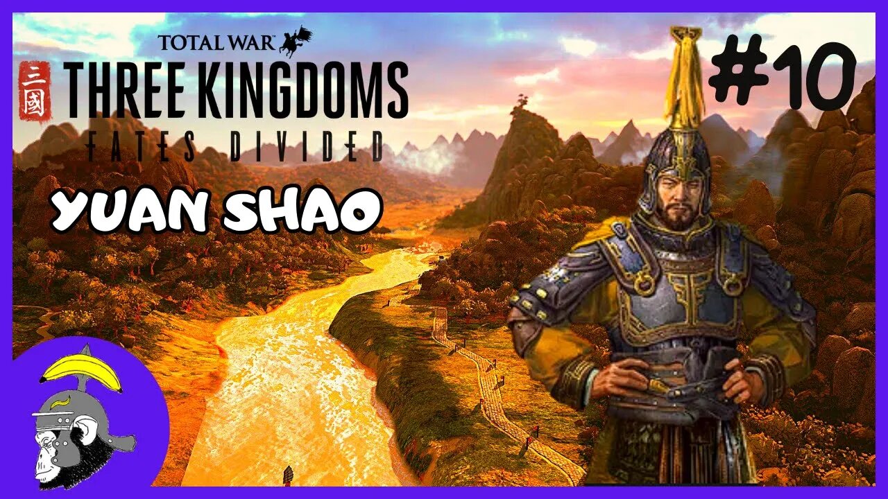 Total War Three Kingdoms : Ma Teng Chatão - Yuan Shao | Gameplay PT-BR #10