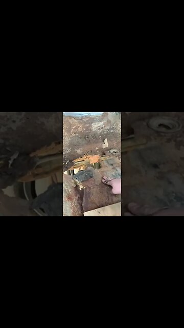 UNBELIEVABLE RUSTED CAR!!!#car #automotive #shorts #shortvideo