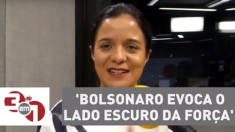 Marina Silva diz que 'Bolsonaro evoca o lado escuro da força'