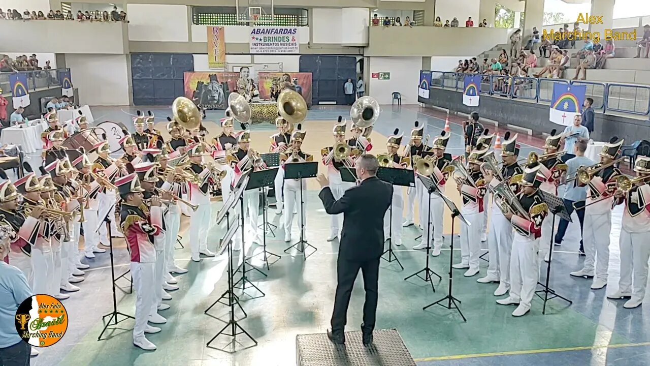 BANDA MARCIAL HEITOR VILLA LOBOS 2022 NA SEMIFINAL DA COPA PERNAMBUCANA DE BANDAS E FANFARRAS 2022