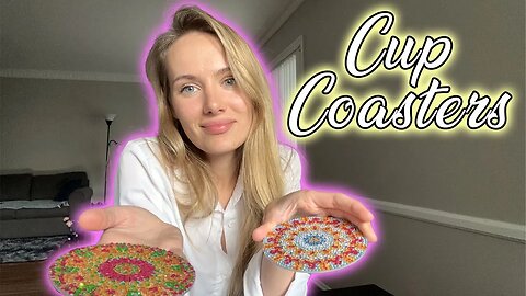 DIY Jewel Coasters! ASMR!