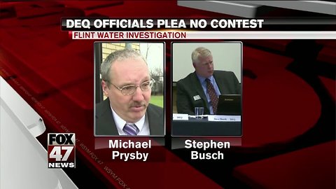 DEQ officials plea no contest