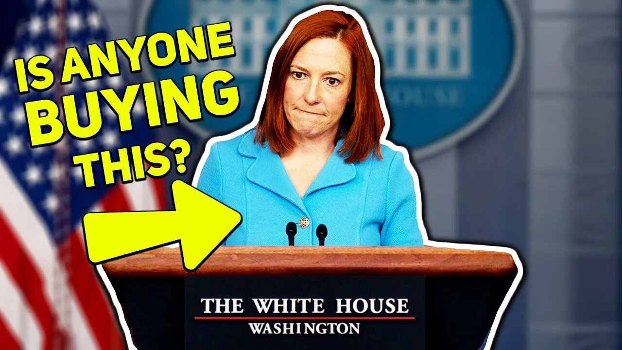 LOL: Jen Psaki STRUGGLES To Defend a BIG Biden Failure