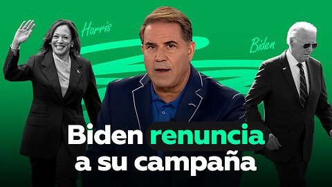Biden renuncia a su campaña