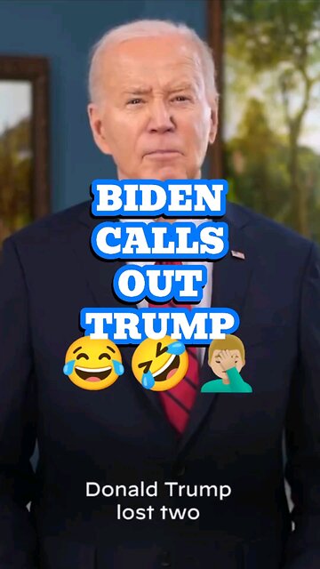 Biden Calls Out Trump 🤣