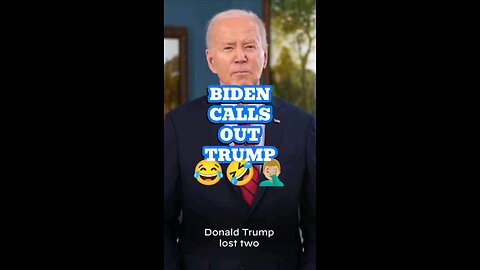 Biden Calls Out Trump 🤣
