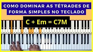 Como dominar as Tétrades de forma simples no Teclado