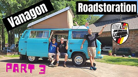 Vanagon Restoration Part 3 brought to you by GoWesty!!!