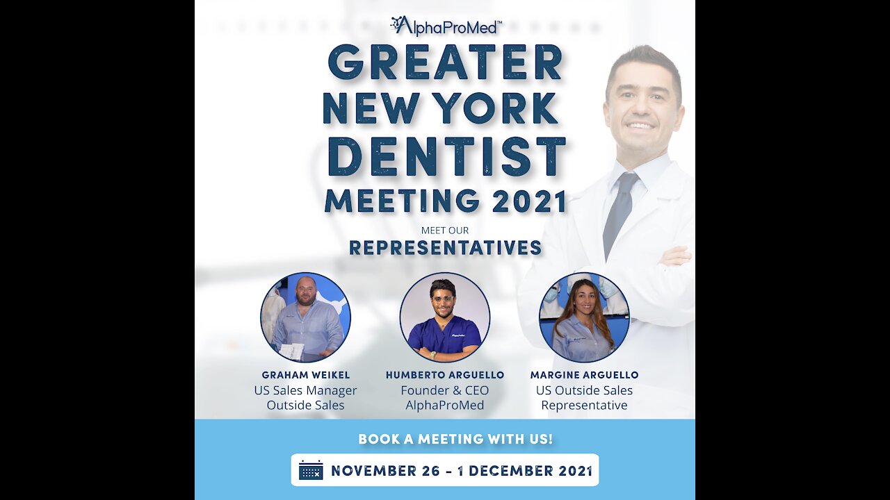 Greater New York Dentist Meeting 2021 | AlphaProMed