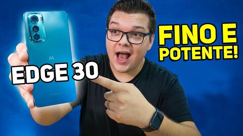 MAIS FINO DO MUNDO COM 5G | TÃO BOM ASSIM? MOTO EDGE 30!