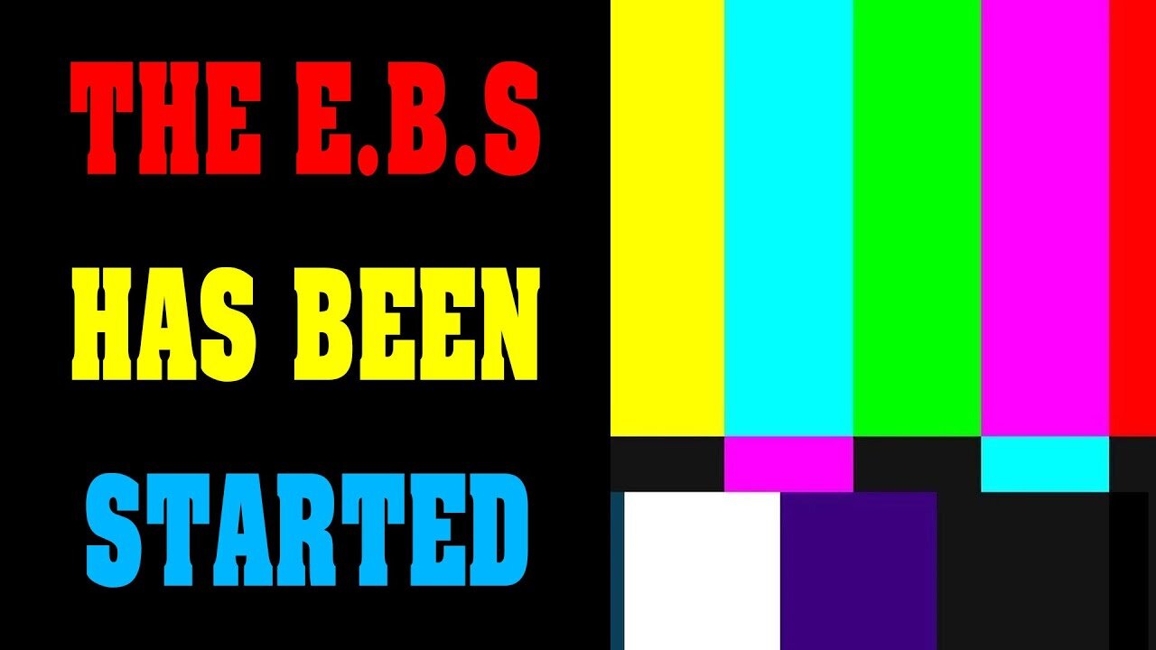 LATEST BREAKING NEWS: EMERGENCY BROADCAST SYSTEM HAS BEEN STARTED - TRUMP NEWS